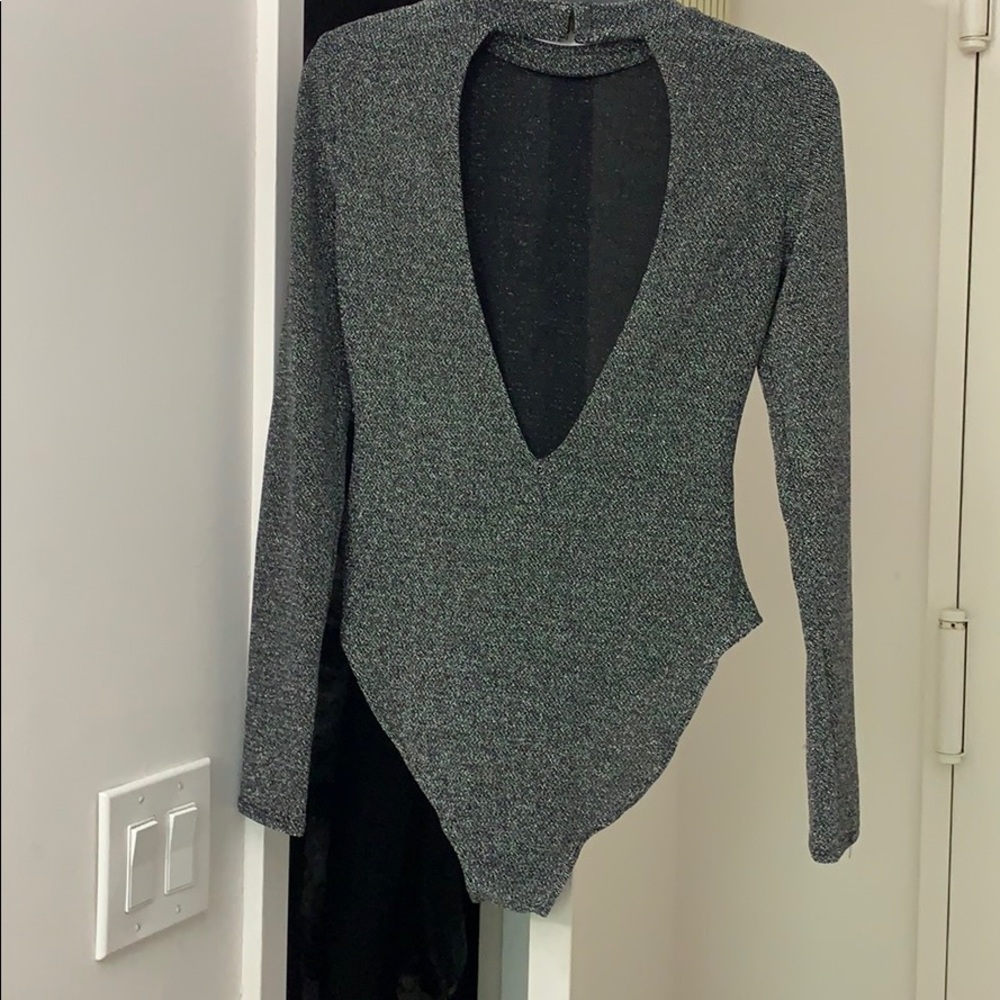 DIVIDED  glitter top size S